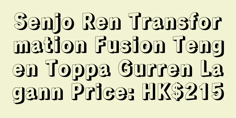 Senjo Ren Transformation Fusion Tengen Toppa Gurren Lagann Price: HK$2150