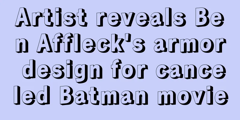 Artist reveals Ben Affleck's armor design for canceled Batman movie