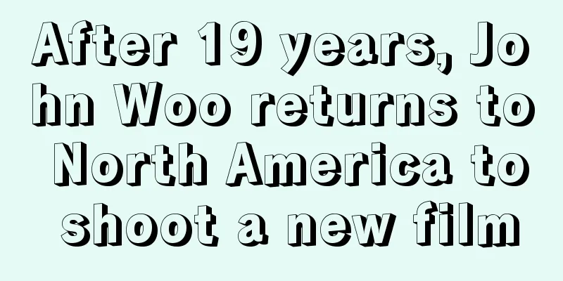 After 19 years, John Woo returns to North America to shoot a new film