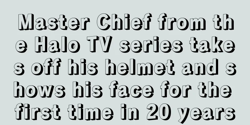 Master Chief from the Halo TV series takes off his helmet and shows his face for the first time in 20 years