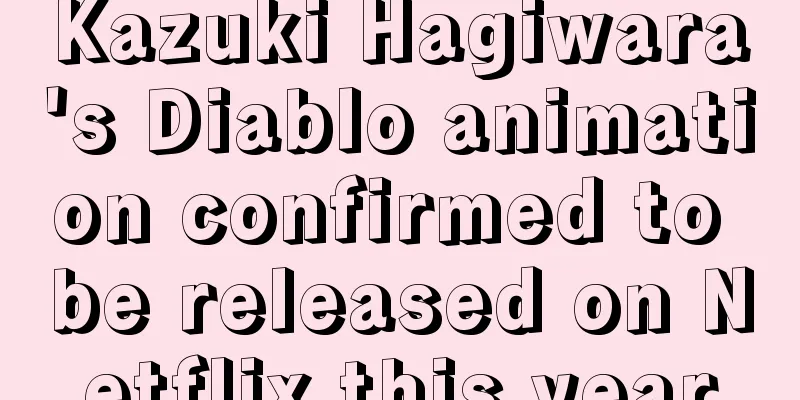 Kazuki Hagiwara's Diablo animation confirmed to be released on Netflix this year
