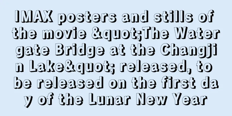 IMAX posters and stills of the movie "The Watergate Bridge at the Changjin Lake" released, to be released on the first day of the Lunar New Year