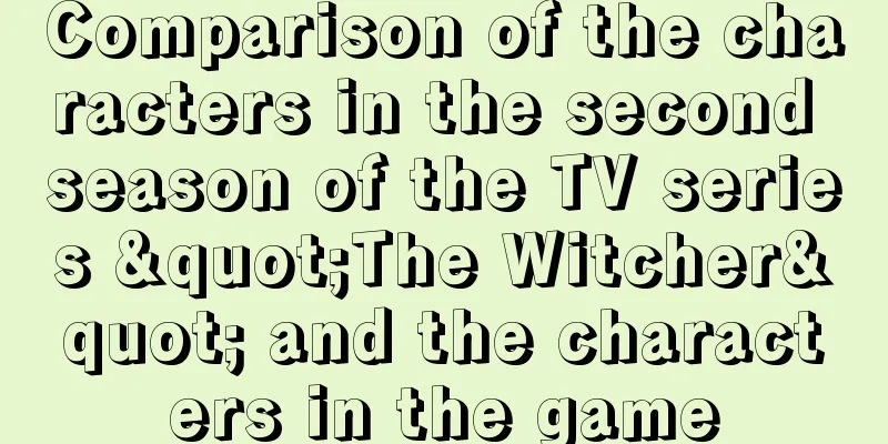 Comparison of the characters in the second season of the TV series "The Witcher" and the characters in the game