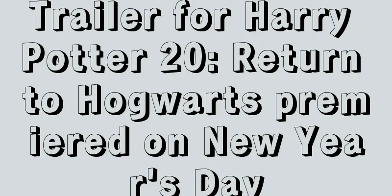 Trailer for Harry Potter 20: Return to Hogwarts premiered on New Year's Day