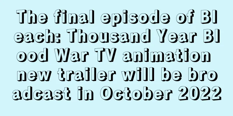 The final episode of Bleach: Thousand Year Blood War TV animation new trailer will be broadcast in October 2022