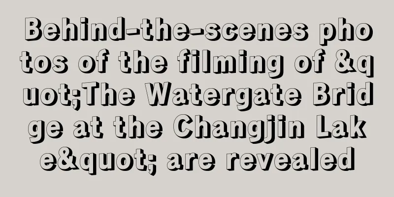 Behind-the-scenes photos of the filming of "The Watergate Bridge at the Changjin Lake" are revealed