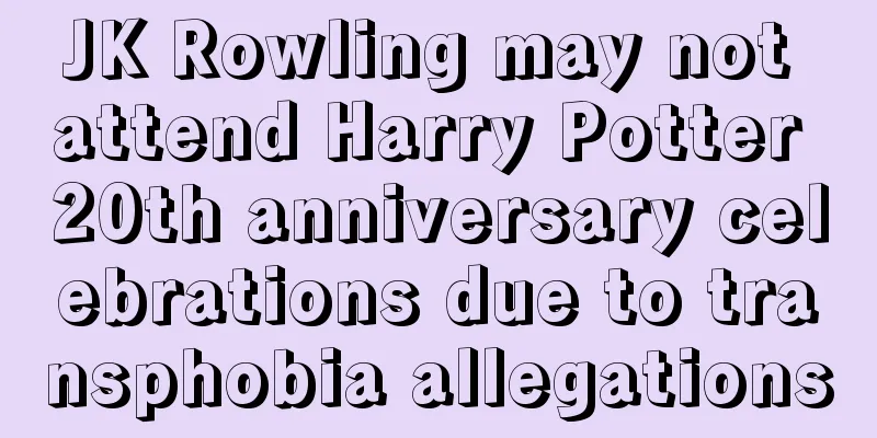 JK Rowling may not attend Harry Potter 20th anniversary celebrations due to transphobia allegations