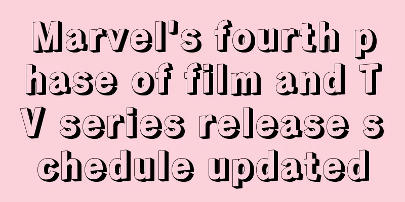 Marvel's fourth phase of film and TV series release schedule updated