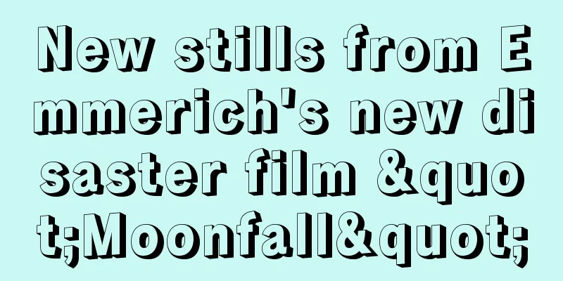 New stills from Emmerich's new disaster film "Moonfall"
