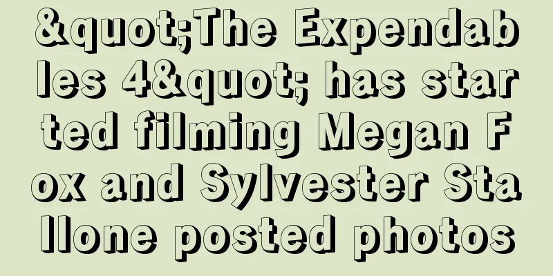 "The Expendables 4" has started filming Megan Fox and Sylvester Stallone posted photos