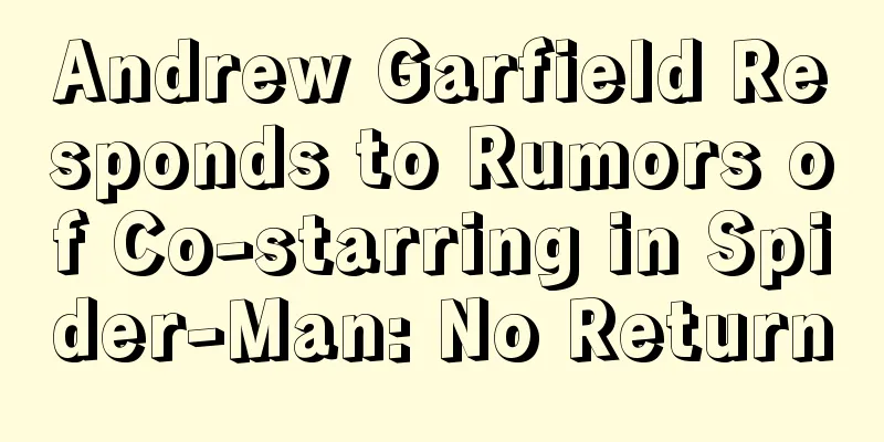 Andrew Garfield Responds to Rumors of Co-starring in Spider-Man: No Return