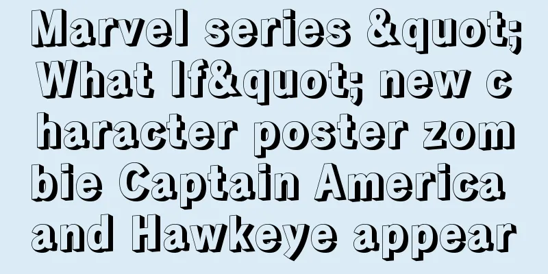 Marvel series "What If" new character poster zombie Captain America and Hawkeye appear