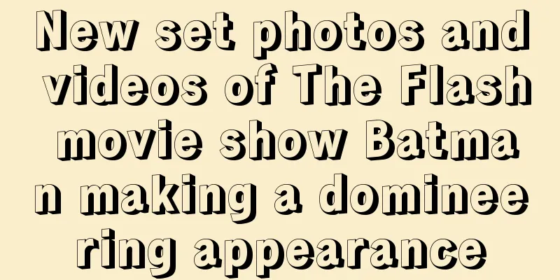 New set photos and videos of The Flash movie show Batman making a domineering appearance