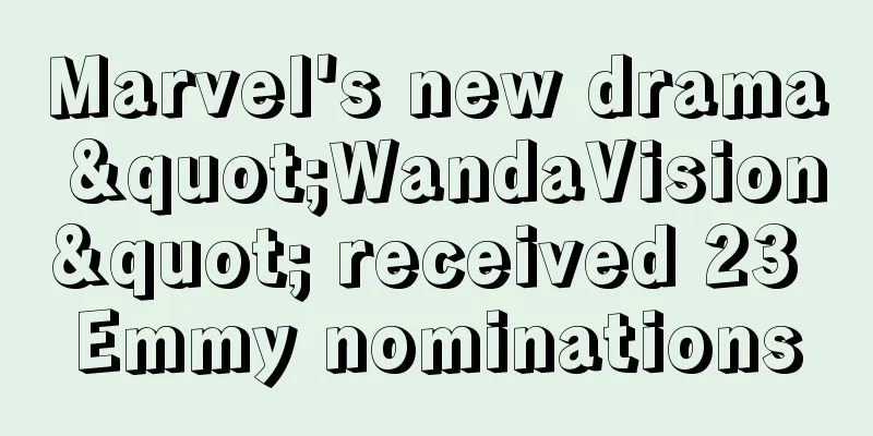 Marvel's new drama "WandaVision" received 23 Emmy nominations