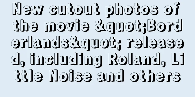 New cutout photos of the movie "Borderlands" released, including Roland, Little Noise and others
