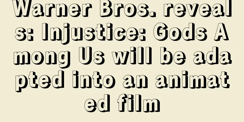 Warner Bros. reveals: Injustice: Gods Among Us will be adapted into an animated film