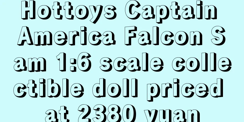 Hottoys Captain America Falcon Sam 1:6 scale collectible doll priced at 2380 yuan