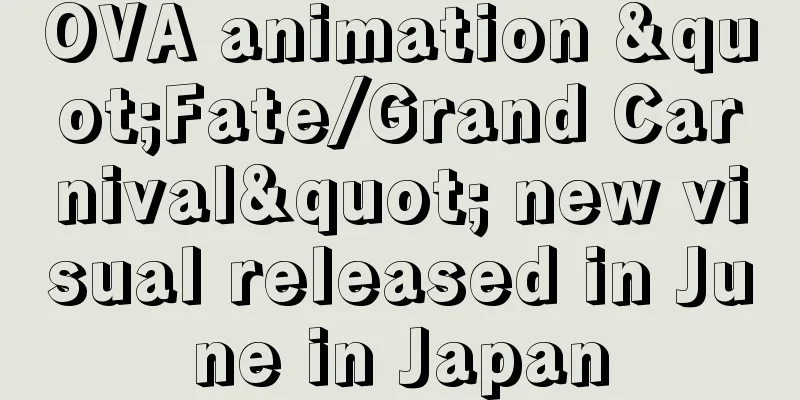 OVA animation "Fate/Grand Carnival" new visual released in June in Japan