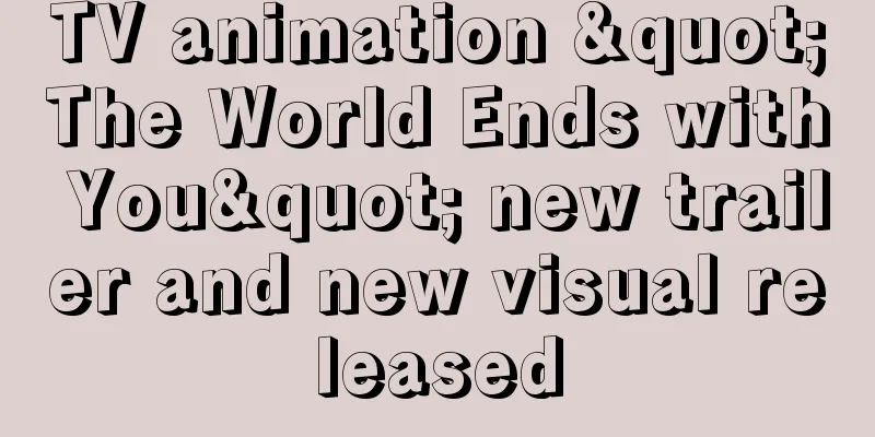 TV animation "The World Ends with You" new trailer and new visual released