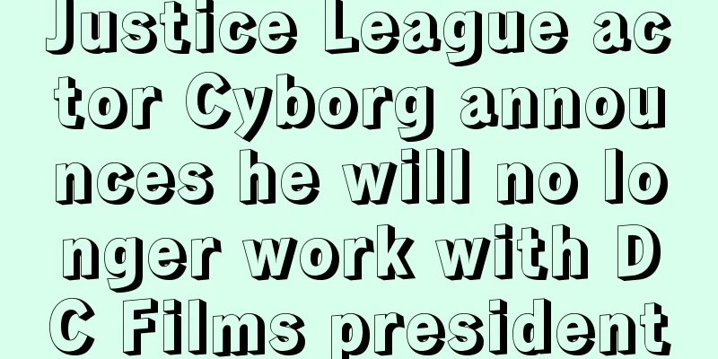 Justice League actor Cyborg announces he will no longer work with DC Films president
