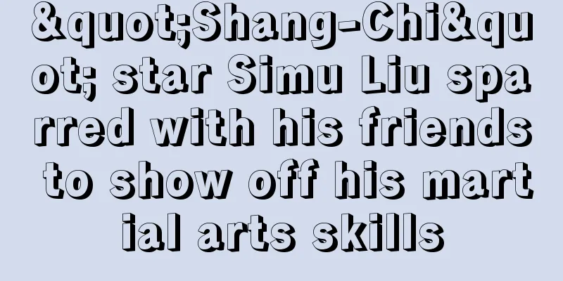 "Shang-Chi" star Simu Liu sparred with his friends to show off his martial arts skills