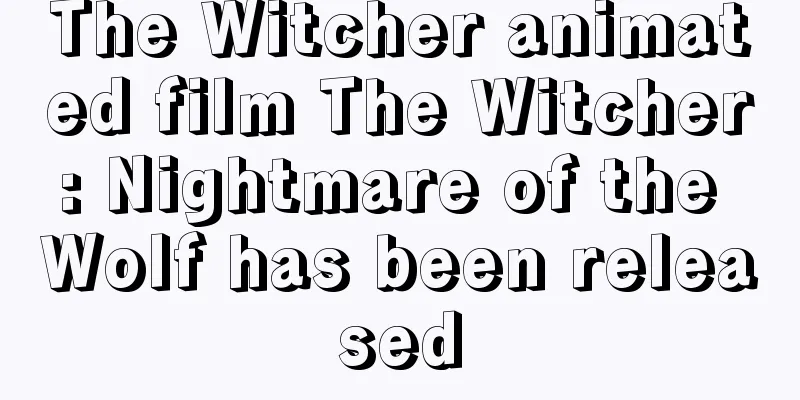 The Witcher animated film The Witcher: Nightmare of the Wolf has been released