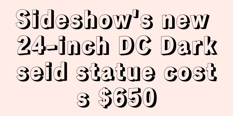 Sideshow's new 24-inch DC Darkseid statue costs $650