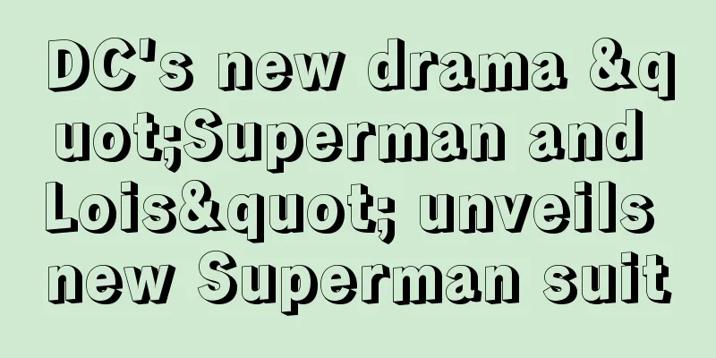 DC's new drama "Superman and Lois" unveils new Superman suit