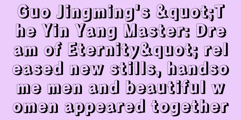 Guo Jingming's "The Yin Yang Master: Dream of Eternity" released new stills, handsome men and beautiful women appeared together