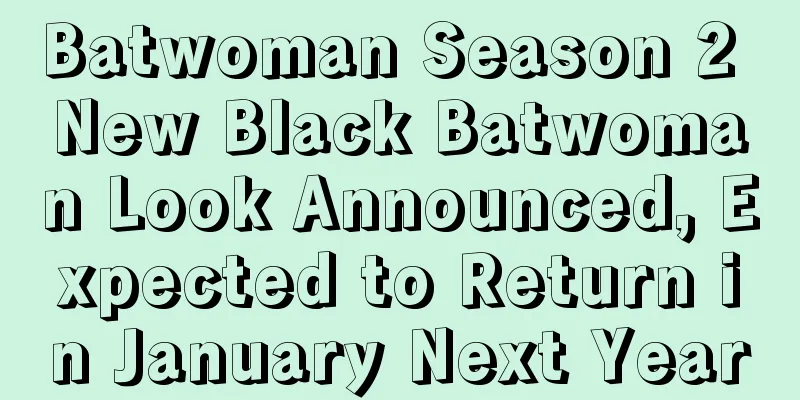 Batwoman Season 2 New Black Batwoman Look Announced, Expected to Return in January Next Year