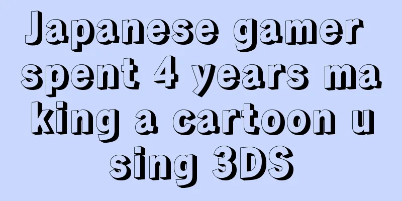 Japanese gamer spent 4 years making a cartoon using 3DS