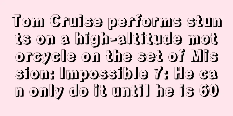 Tom Cruise performs stunts on a high-altitude motorcycle on the set of Mission: Impossible 7: He can only do it until he is 60