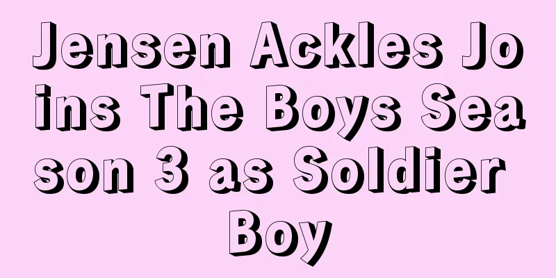 Jensen Ackles Joins The Boys Season 3 as Soldier Boy