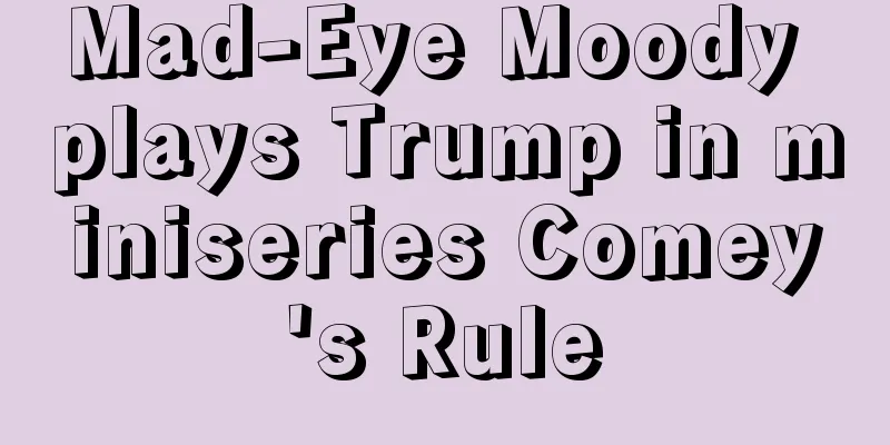 Mad-Eye Moody plays Trump in miniseries Comey's Rule