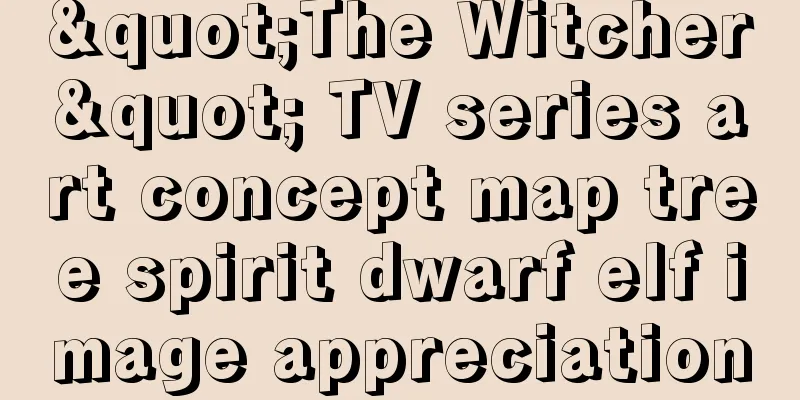 "The Witcher" TV series art concept map tree spirit dwarf elf image appreciation