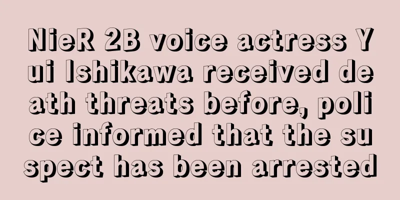 NieR 2B voice actress Yui Ishikawa received death threats before, police informed that the suspect has been arrested