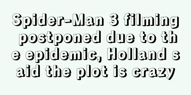 Spider-Man 3 filming postponed due to the epidemic, Holland said the plot is crazy