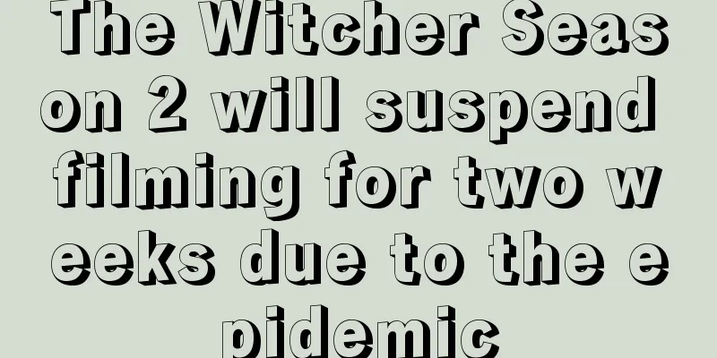 The Witcher Season 2 will suspend filming for two weeks due to the epidemic