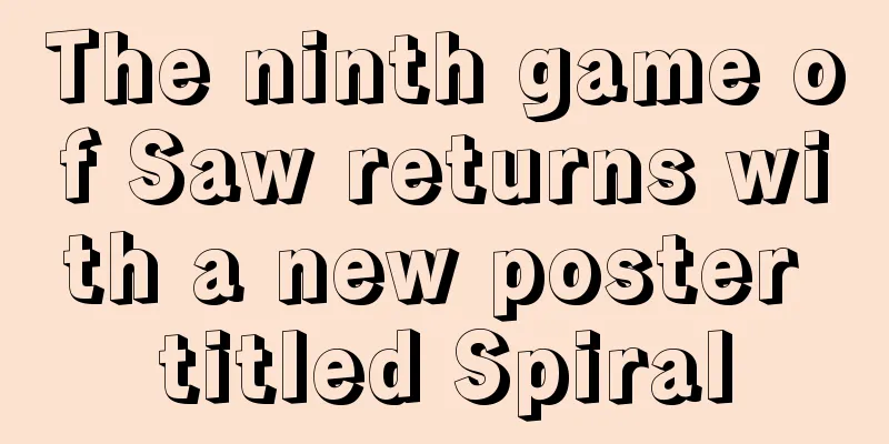 The ninth game of Saw returns with a new poster titled Spiral
