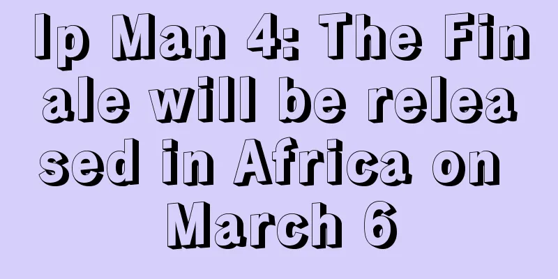 Ip Man 4: The Finale will be released in Africa on March 6