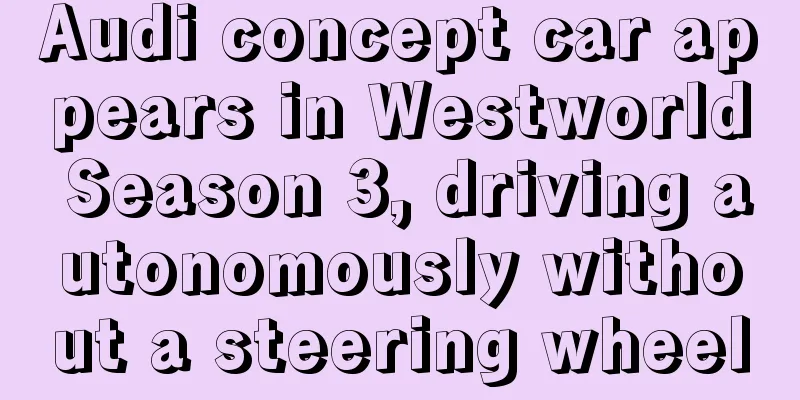 Audi concept car appears in Westworld Season 3, driving autonomously without a steering wheel