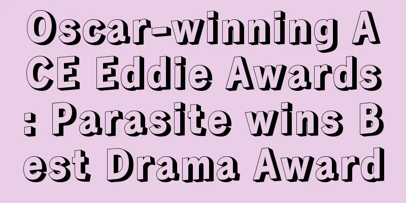 Oscar-winning ACE Eddie Awards: Parasite wins Best Drama Award