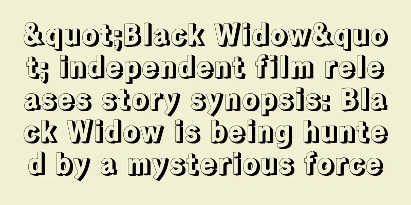 "Black Widow" independent film releases story synopsis: Black Widow is being hunted by a mysterious force