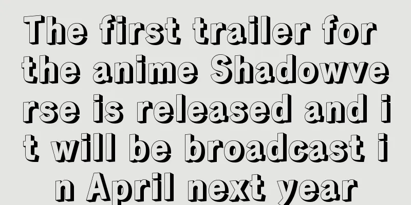 The first trailer for the anime Shadowverse is released and it will be broadcast in April next year