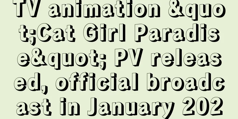 TV animation "Cat Girl Paradise" PV released, official broadcast in January 2020