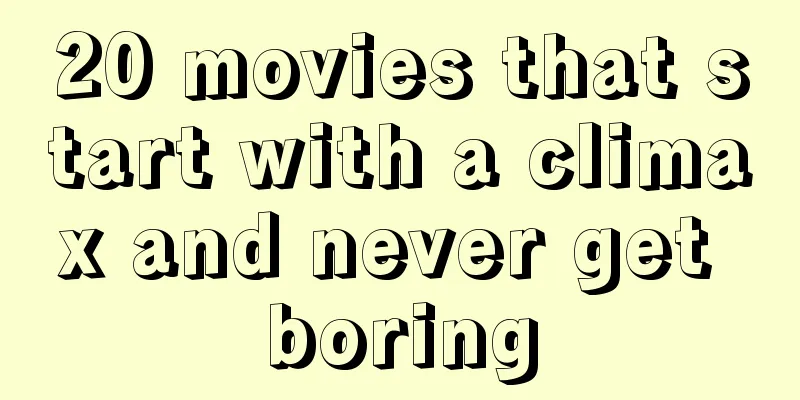 20 movies that start with a climax and never get boring