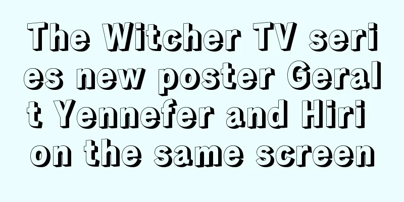 The Witcher TV series new poster Geralt Yennefer and Hiri on the same screen