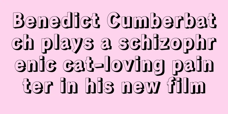 Benedict Cumberbatch plays a schizophrenic cat-loving painter in his new film