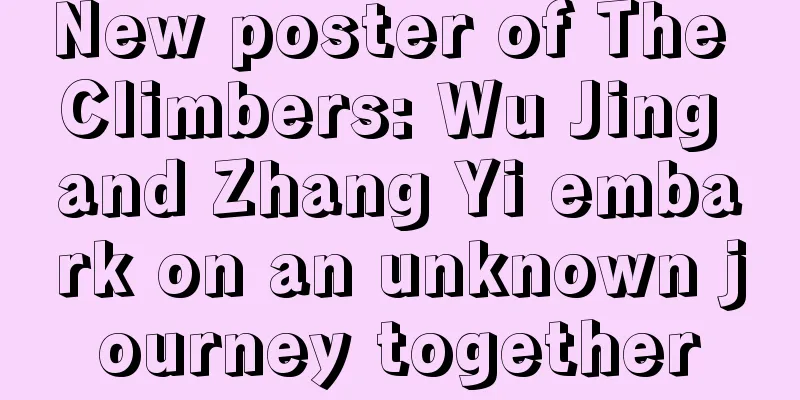 New poster of The Climbers: Wu Jing and Zhang Yi embark on an unknown journey together