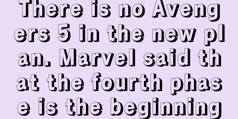 There is no Avengers 5 in the new plan. Marvel said that the fourth phase is the beginning